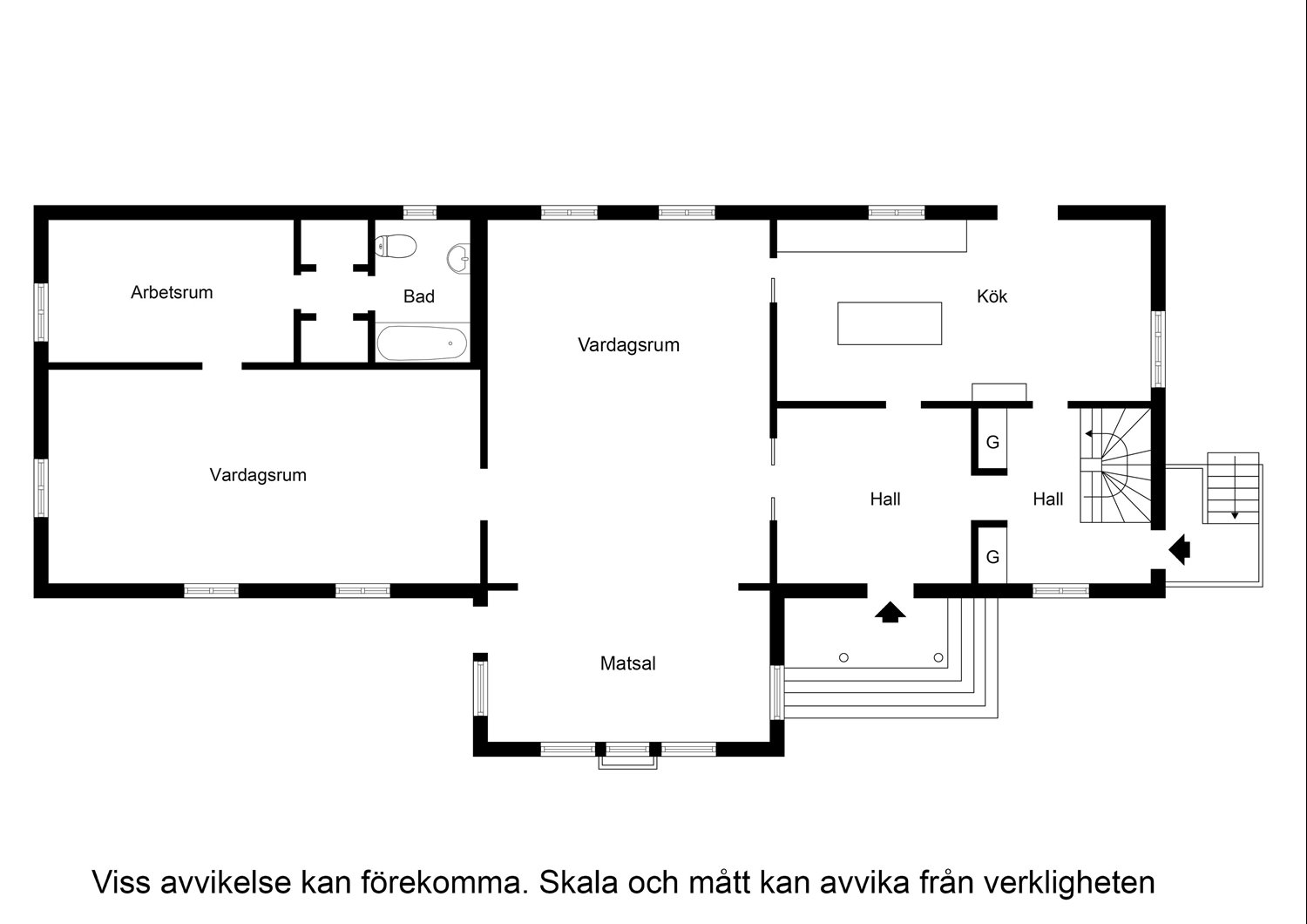 PLANRITNING Entré