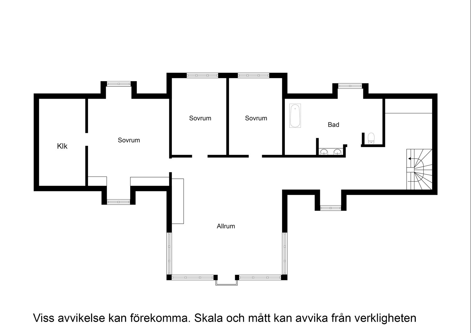 PLANRITNING Övre plan