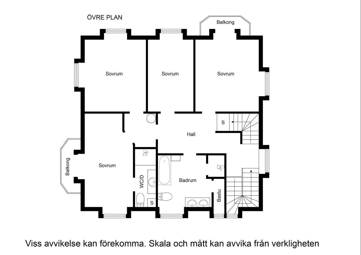PLANRITNING ÖVRE PLAN